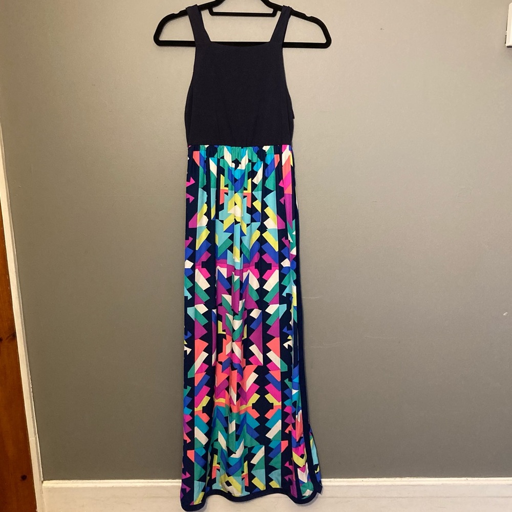 Colorful Alice & Trixie Aztec print dress sleeveless size extra‎ small
